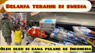 BELANJA TERAHIR Dİ SWEDIABELI OLEH2 Dİ BAWA PULANG INDONESIA 