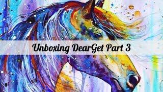 Unboxing NEW Diamond Painting Company DearGet Part 3