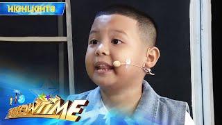 Jaze in his acting era on It’s Showtime Showing Bulilit  It’s Showtime