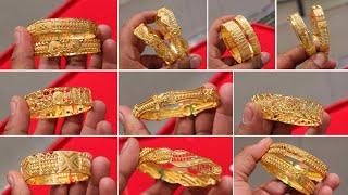 From 7.4 GRAM Latest Gold Chur Design With Price & Weight  Light Weight Bridal Gold Chur Collection