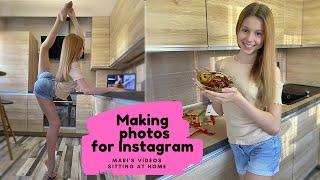 Making photos for instagram Mari Kruchkova