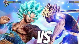 JUMP FORCE - SS Trunks vs Goku SSB Kaioken 1vs1 Gameplay PS4 Pro