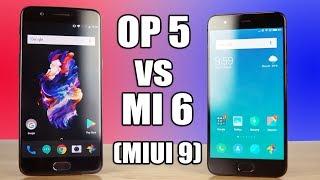 Xiaomi Mi 6 MIUI 9 vs OnePlus 5 - New King? Speedtest Comparison