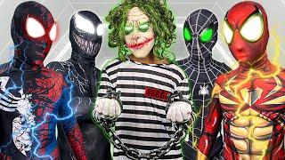 TEAM SPIDER-MAN vs BAD GUY TEAM  LIVE ACTION STORY 7