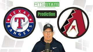 Texas Rangers vs. Arizona Diamondbacks Prediction 91024