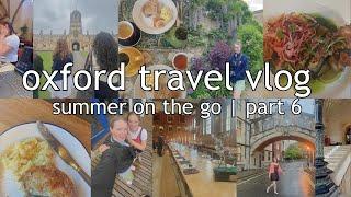Being an Oxford Student for a Week  Touring Colleges & a Boat Race  Europe Travel Vlog