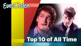 Top 10 ESC Songs Ever Belgium  Best Belgian Eurovision Songs