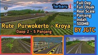 Share & Review Rute Purwokerto Kroya & Cara Pemasangan Nya  Trainz Simulator 