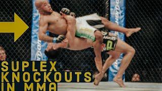 SUPLEX Knockouts In MMA UFC Compilation