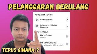 Awas Pelanggaran berulang Facebook Monetisasi bisa Nonaktif