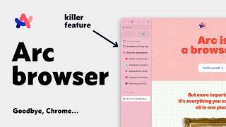 Why I’ve switched to Arc goodbye Chrome Firefox Safari…
