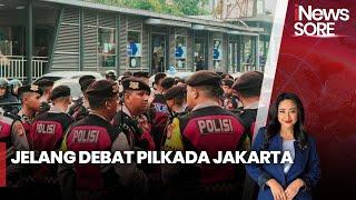 Jelang Debat Pilgub Jakarta Petugas Siapkan Pintu Khusus Tamu VIP - iNews Sore