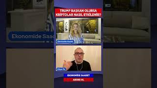 TRUMP BAŞKAN OLURSA KRİPTOLAR NASIL ETKİLENİR? #saadetbüyük #erkanöz #trump #shorts