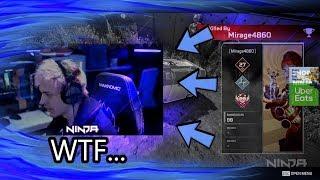 NINJA SHOCKED HE GOT TROLLED & APEX LEGENDS WTF MOMENTS #4