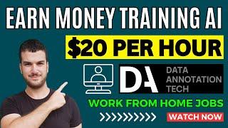 DataAnnotation.Tech Review - Earn $20 Per Hour Training AI - Work From Home Jobs