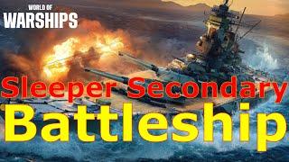 World of Warships- The Sleeper Secondary Battleship That No One Expects