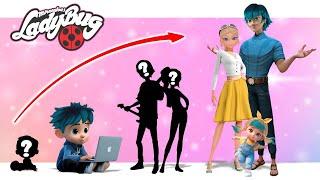 Miraculous Ladybug Cat Noir and friends Growing Up Full new Fashion wow