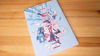 book flip USHIMITSUDOKI - Midnight - Art Collection of Daisuke Richard