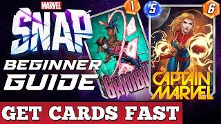 Marvel Snap Beginners Guide The BEST WAY to get NEW CARDS