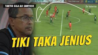 Taktik Jenius Aji Santoso Yang Selalu Bikin Permainan Persebaya Selalu Enak Di Tonton‼️