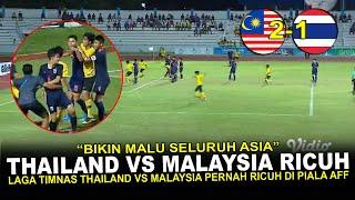  AUTO BIKIN MALU ASIA  Laga Timnas Malaysia Vs Thailand Di Piala AFF Pernah Berakhir Adu Jotos