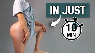 PERFECT BUBBLE BUTT in JUST 10 MIN Floor Only No Squats No Equipment At Home Workout