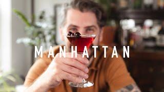 How to Make a Manhattan  a simple classic cocktail recipe