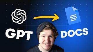 How to Install Chat GPT for Google Docs - Use GPT AI in Documents