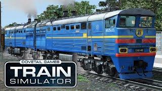 TS2020 мод Тепловоз 2ТЭ10В-4481 для Train Simulator 2020