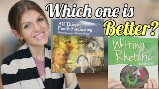 WHICH ONE IS BETTER? IEW vs. Writing & Rhetoric  Homeschool Curriculum Choices