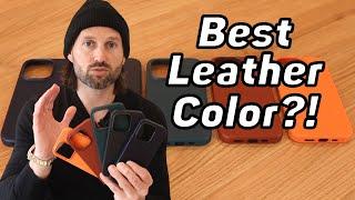 iPhone 14 and iPhone 14 Pro LEATHER CASE REVIEW What is the BEST COLOR??