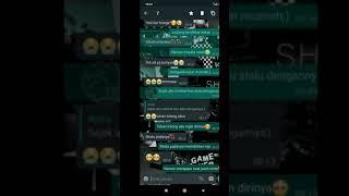 vitlral prank pacar pake lagu  lewat chat whatsap pacar langsung baper video #Shorts