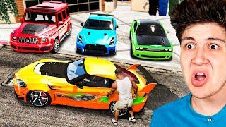 ROBANDO TODOS los COCHES DEPORTIVOS de GTA 5  Película