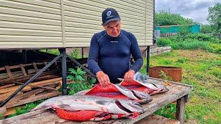 ВОТ ОНО СЧАСТЬЕ РЫБАКА За королевским лососем на Камчатку. Рыбалка на чавычу на реке Большая.
