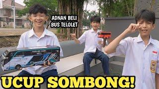 UCUP SOMBONG PUNYA MAINAN ADNAN BELI BUS TELOLET BASURI VIRAL