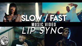 Fast Motion and Slow Motion Lip Sync For Music Video
