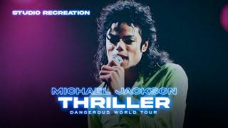 Michael Jackson - Thriller  Dangerous Tour Rehearsals Instrumental Studio Remake