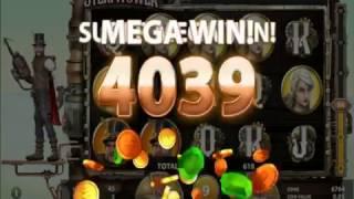 MEGA BIG WIN STEAM TOWER £2.25 STAKE