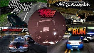 Police Chase Evolution in NFS Games - 4kUHD
