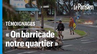 « On a essayé de rentrer chez nous »  Nouméa dans le chaos des émeutes