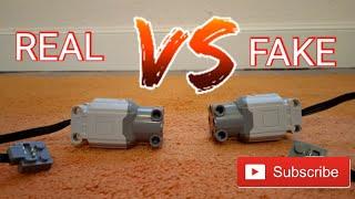 REAL VS FAKE lego L motor