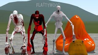 SCP-096 VS SCP-999 Garrys Mod Sandbox