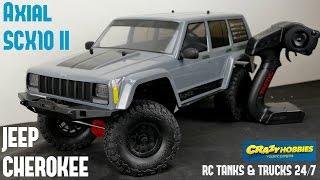 Axial SCX10 II Jeep Cherokee 110th Scale 4WD RTR - Unboxing & Detailed First Look