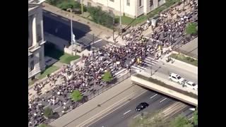 Massive march protesting death of George Floyd moves through Philadelphia  ABC News