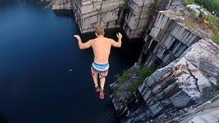 CLIFF JUMPING Compilation - Most INSANE Cliff Jumps of All Time