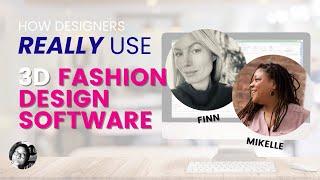 How designers REALLY use Digital fashion Design Software  CAD Chats with Finn Cronin