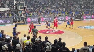 KK Buducnost KK Crvena Zvezda 7375 poslednji napad