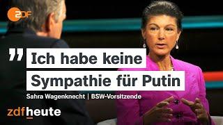 Wagenknecht wirft Ampel Kriegstreiberei vor  Markus Lanz vom 25. September 2024