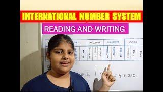 International number system - number system - how to read and write international number system