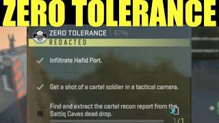 how to complete zero tolerance faction mission DMZ redacted teir 1